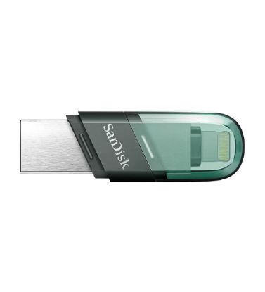 تصویر  فلش مموری i-Flash سن دیسک 64 گیگابایت مدل iXpand Flash Drive Flip